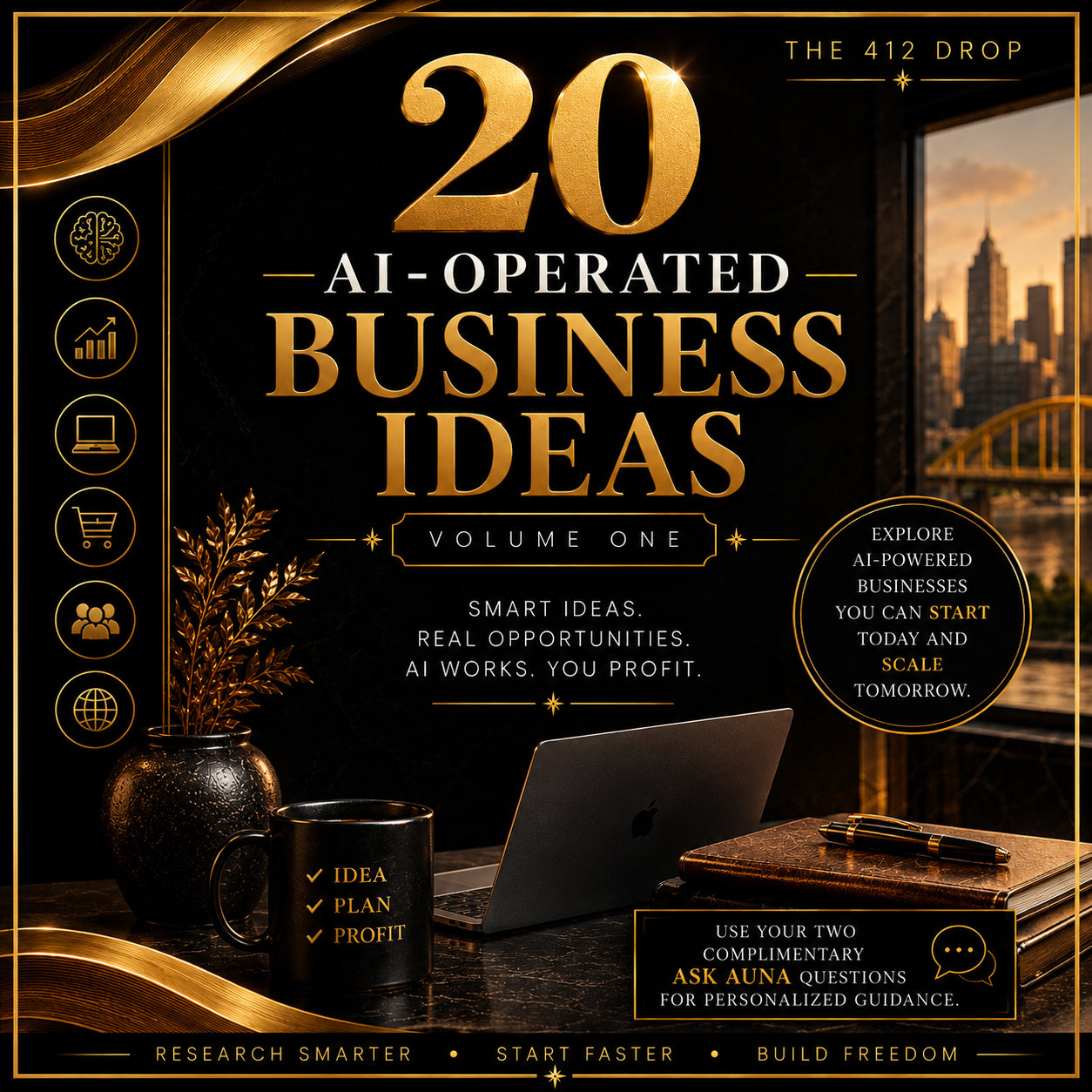 20 AI-OPERATED BUSINESS IDEAS
